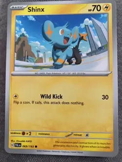 Shinx - 069/193 - Common - Scarlet & Violet - Paldea Evolved - Pokemon Card - Image 1