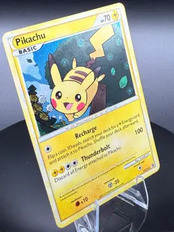 Pikachu HGSS03 NM Promo Pokemon Card TCG - Image 2