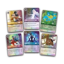 Disney Lorcana D100 Collector's Promo Gift Set All Card Near Mint + - Image 1