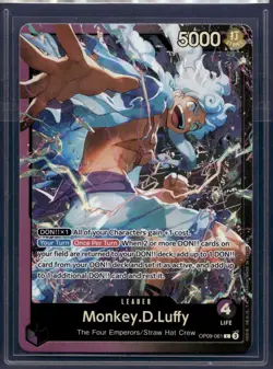 Monkey.D.Luffy OP09-061 ST26 Leader - One Piece TCG - English Card - Image 1