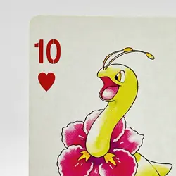 Pokemon Meganium 154B Playing Cards Gold Poker Pichu Nintendo Japanese Japan F/S - Image 2