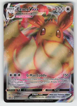 Eevee VMAX SWSH087 Holo SWSH: Sword & Shield Promo Cards MP - Image 1