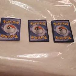 Pokemon TCG 3-Card Lot Cinderace GX Eevee Charizard V Holo Full Art English - Image 2