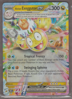 Alolan Exeggutor ex 133/191 Surging Sparks Double Rare Holo Pokemon TCG Card - Image 1