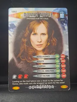 Doctor Who Battles In Time Card Donna Noble Prepared For The Cold 177/250 1002 - Image 1