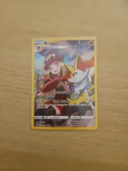 Braixen - TG01/TG30 - Pokemon Silver Tempest Trainer Gallery Holo Card NM - Image 1