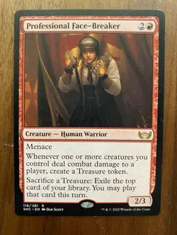 Professional Face-Breaker x1 LP Streets of New Capenna MTG - Image 1