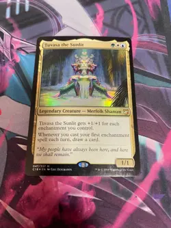 MTG - TUVASA THE SUNLIT - FOIL - MYTHIC - C18 - LP - Image 1