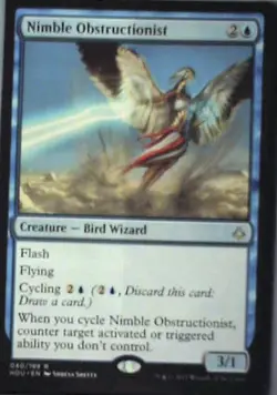 Nimble Obstructionist - Hour of Devastation: #40, Magic: The Gathering Lp R99 - Image 1