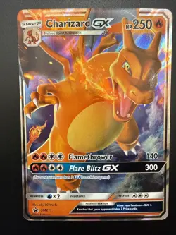 Charizard GX - 9/68 - Pokemon Hidden Fates Sun & Moon TCG Ultra Rare Card NM - Image 1