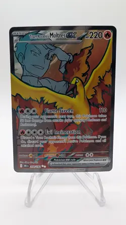 Pokemon TCG - Team Rocket's Moltres ex 208/182 Sv10: Destined Rivals Ultra Rare - Image 1
