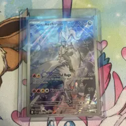 Pokemon TCG N's Reshiram 167/159 Sv09: Journey Together Full Art Holo Unstampped - Image 1
