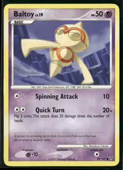 Baltoy 89/147 Common Supreme Victors Pokemon Lightly Played - Image 1