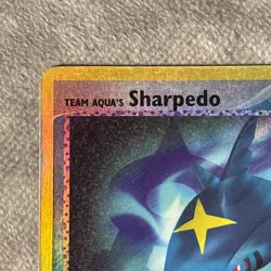 The Pokemon Company Team Aqua's Sharpedo 5/95 Team Magma vs Aqua Rev Holo 70HP - Image 2