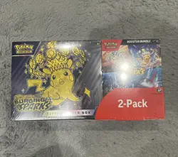 Pokemon Surging Sparks Elite Trainer Box ETB & Booster Bundle Costco2Pack SEALED - Image 1