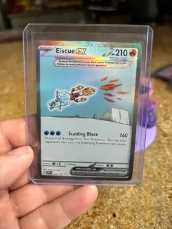 Eiscue ex 222/197 Obsidian Flames (OBF) NM Special Illustration Rare Pokemon - Image 1