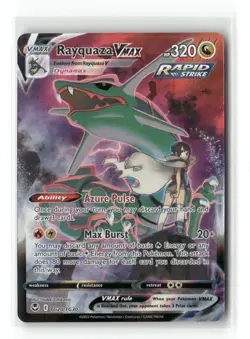 Pokemon TCG SIlver Tempest Trainer Gallery #TG20/TG30 Rayquaza VMAX Ultra Rare - Image 1