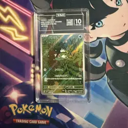 TAG 10 BASCULIN #105 GEM MINT 2025 POKEMON JPN SV11W-WHITE FLARE ART RARE psa - Image 1