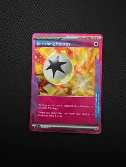 Pokemon Enriching Energy Holo ACE SPEC Rare SV08: Surging Sparks 191/191 NM - Image 1
