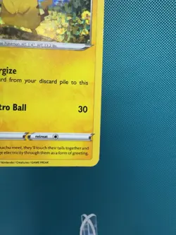 Pokemon TCG Pikachu 007/015 McDonald's 2022 Holo Promo Basic 60 HP Electro Ball - Image 5