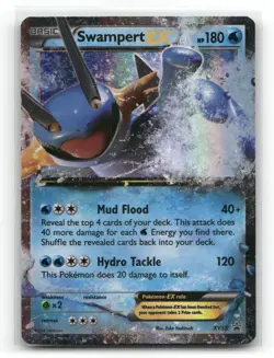 Swampert EX XY55 Holo Promo XY Promo Pokemon MP - Image 1
