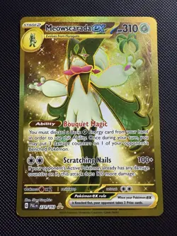 Pokemon Meowscarada ex - 271/193 SV02: Paldea Evolved Hyper Rare NM - Image 1