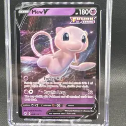 The Pokemon Company Mew V Crown Zenith 060/159 Holo Rare EN 2023 CGC 9 - Image 2