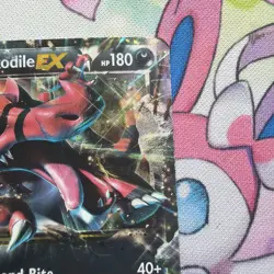 Krookodile EX - Promo XY 25 Pokemon TCG 2014 Second Bite Megaton Fang - Image 2