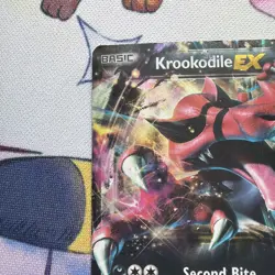Krookodile EX - Promo XY 25 Pokemon TCG 2014 Second Bite Megaton Fang - Image 3