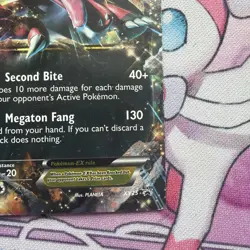 Krookodile EX - Promo XY 25 Pokemon TCG 2014 Second Bite Megaton Fang - Image 5