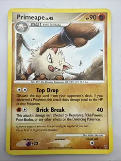 Pokemon TCG Primeape Supreme Victors 39/147 Regular Rare - Image 1