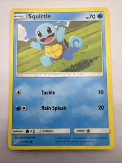 Squirtle - 23/181 - Common English Pokemon Sun & Moon - Team Up - Image 1
