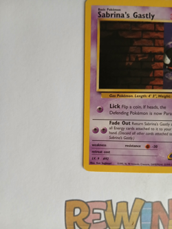 Pokemon TCG Sabrina’s Gastly Gym Challenge 96/132 - Image 4