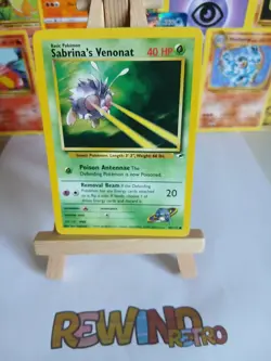 Pokemon TCG Sabrina’s Venonat Gym Heroes 96/132 Regular - Image 1