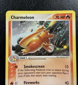 Pokemon TCG Charmeleon 99/97 EX Dragon Holo Secret Rare With Swirl🌀LP - Image 2
