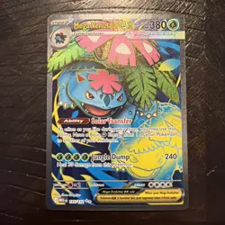 Pokemon TCG Mega Evolutions, Mega Venusaur Ex, Full Art Holo, 155/132 - Image 1