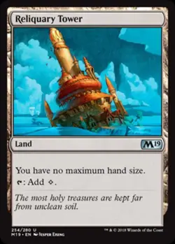 Reliquary Tower - Near Mint MTG Magic 2019 Core Set - Image 1