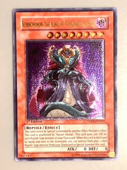 yugioh Vennominon the King of Poisonous Snakes TAEV-EN014 1st Ed Ultimate NM - Image 3