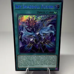 Yu-Gi-Oh! TCG Konami Lev Shaddoll Fusion Secret Rare Foil 1st Ed BLGG-EN024 - Image 1