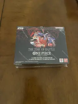One Piece: The Time of Battle (OP-16) Booster Box Factory Sealed - Image 1