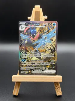 Pokemon TCG: Greninja ex 132 - SV Scarlet & Violet Promo - NM - Image 1