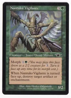 Nantuko Vigilante #132 (LP) Legions LGN Magic MTG - Image 1