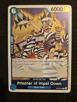 Prisoner of Impel Down OP16-042 R The Time of Battle Foil English One Piece - Image 1