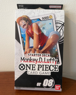 One Piece TCG Starter Deck 08 Monkey.D.Luffy ST08 New Sealed - Image 1