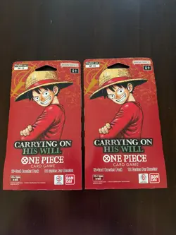 🔥One-Piece OP13 Sleeved Booster Packs X2🔥SEALED !!🔥 - Image 1