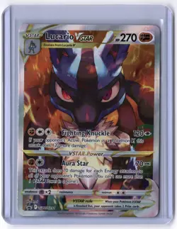 Lucario VSTAR - SWSH291 Promo Holo NM Pokemon SWSH: Sword & Shield Promo Cards - Image 1