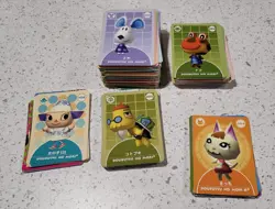 Lot of 300 Japanese Animal Crossing e+ e-Reader Cards Doubutsu No Mori+ - Image 2