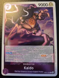 Kaido EB04-030 Foil Rare The Azure Sea's Seven One Piece Card Game - Image 1
