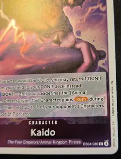Kaido EB04-030 Foil Rare The Azure Sea's Seven One Piece Card Game - Image 5