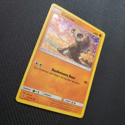 Cubone 57/131 General Mills Promo SM Forbidden Light Pokemon Holo LP - Image 2
